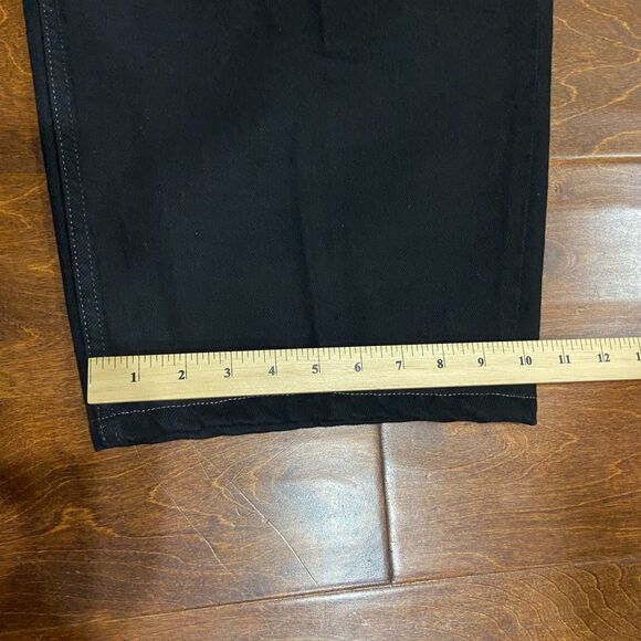 Levi's 560 Comfort Fit Relaxed Black Denim Jeans Big & Tall Mens Size 50 x 32 - Picture 8 of 10